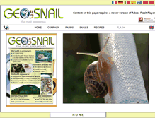 Tablet Screenshot of geosnail.com
